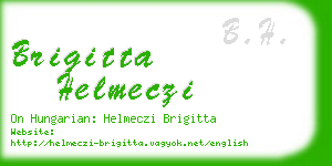 brigitta helmeczi business card